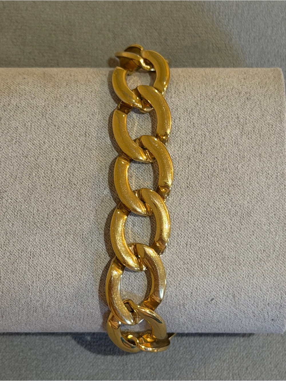 Monet Gold-Tone Oversized
Link Bracelet